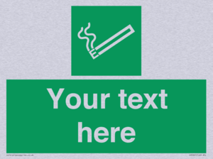 Custom E-Cigarettes/Vaping Permited Sign